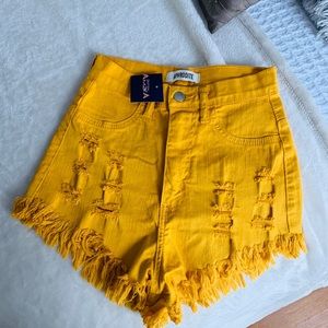 Mustard Shorts
